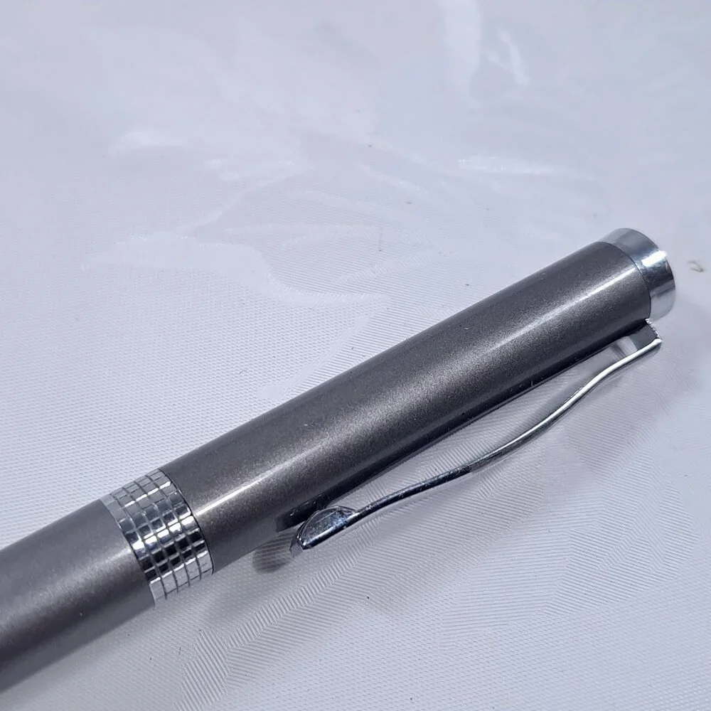 Cessna aircraft Aviation Pen silver grey twist metal‎ barrel ballpoint planes